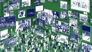 ihmisiä ja mediaosumia