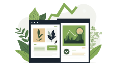 Kuva, jossa kuvataan hyvää CTR:ä ja sen nousua.