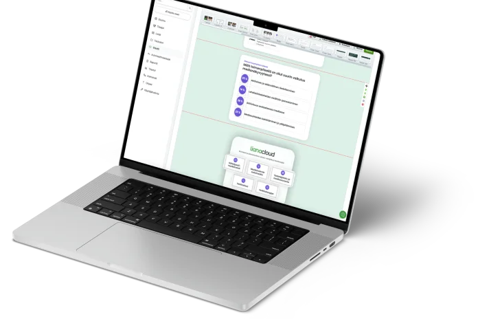 Lianan työntekijät työskentelevät uutiskirjekyselyiden parissa