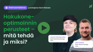 Webinaaritallenne: Hakukoneoptimoinnin perusteet – mitä tehdä ja miksi?