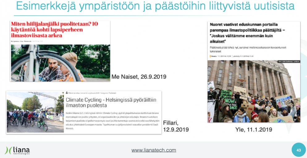 Pyöräliitto hyödyntää Liana Technologiesin tekemää media-analyysiä kartoittamaan pyöräilyn saamaa julkisuutta