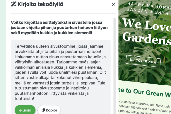uutiskirjeen rakenne liana