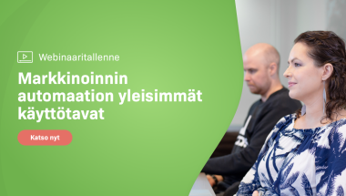 Webinaaritallenne: Markkinoinnin automaation yleisimmät käyttötavat