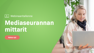 Webinaaritallenne: Mediaseurannan mittarit