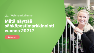 Webinaaritallenne: Miltä näyttää sähköpostimarkkinointi vuonna 2021?