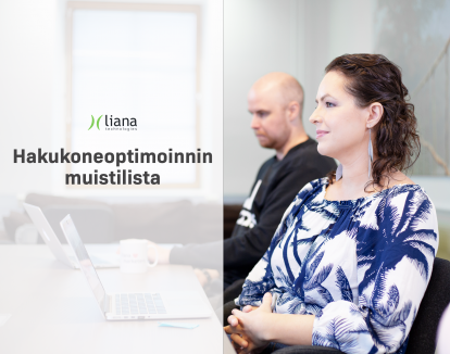 Hakukoneoptimoinnin muistilista