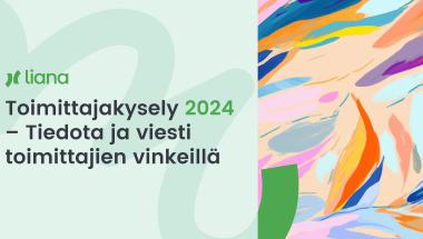 Toimittajakysely 2024 – Tiedota ja viesti toimittajien vinkeillä