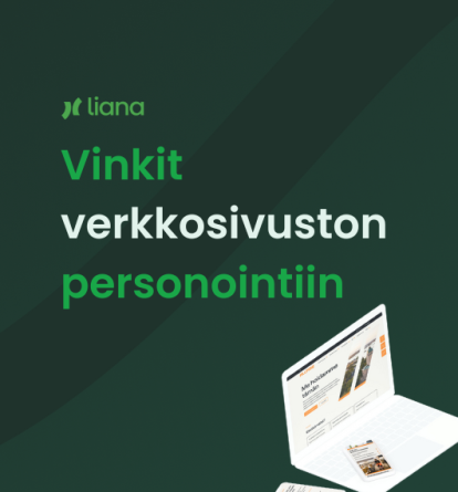 Vinkit verkkosivuston personointiin B2B-yrityksille