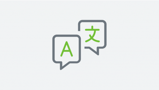 Showing letters from different languages