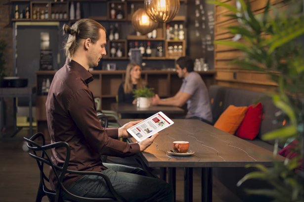 Lianan uutiskirjetyökalu mobiilinäkymässä